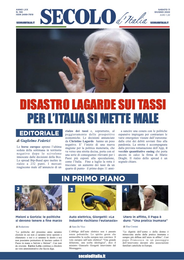 Sabato 11 giugno 2022