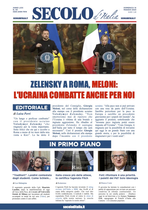 Domenica 14 maggio 2023